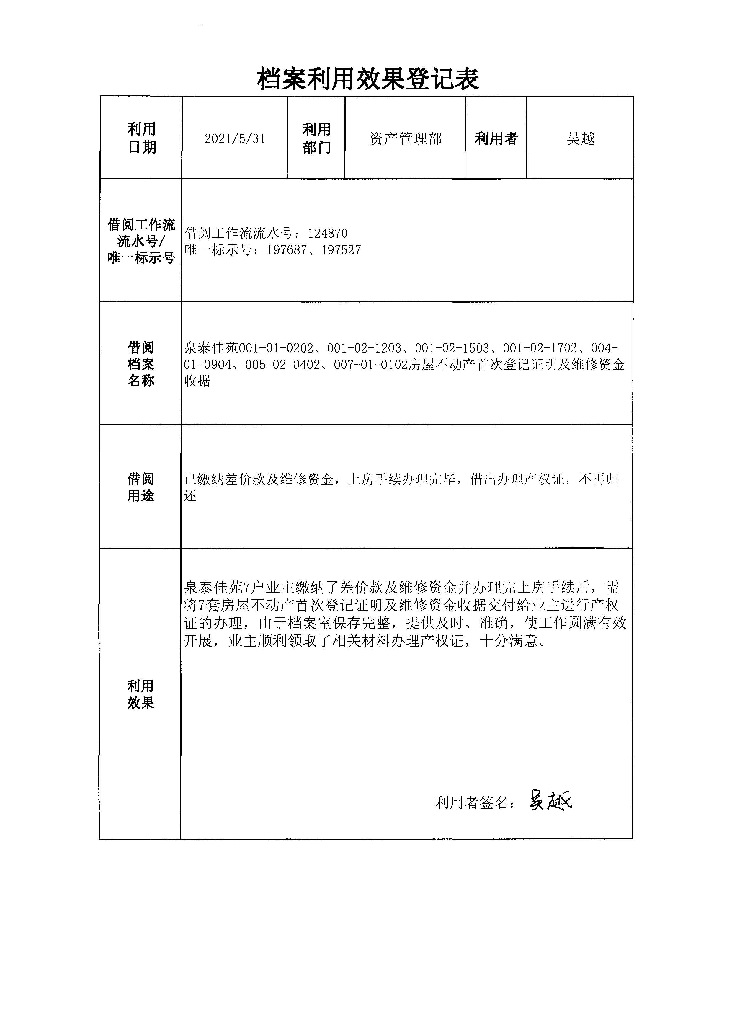 档案利用效果登记表（吴越）.jpg